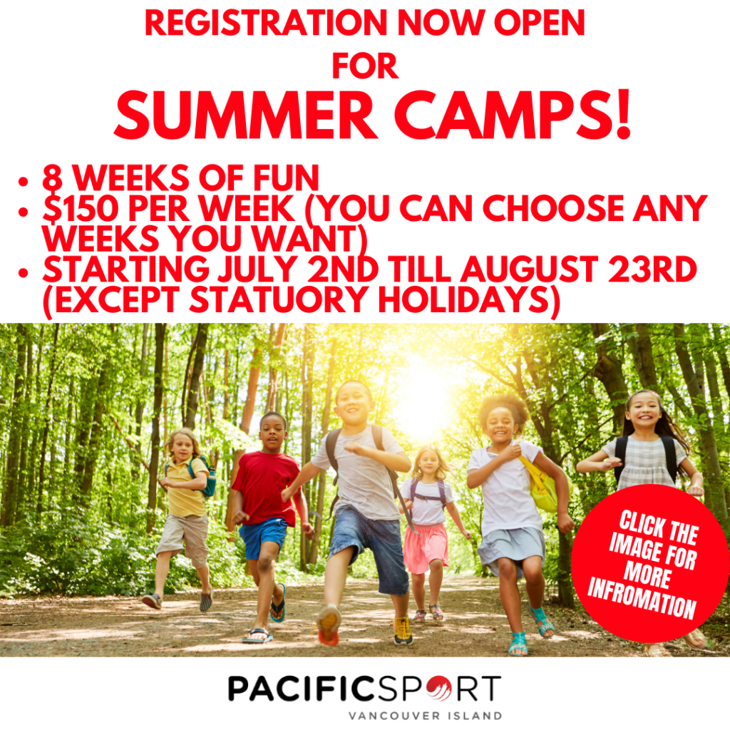 Summer Camps 2024 PacificSport Vancouver Island